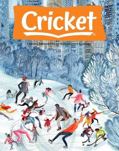 CRICKET Print + Digital Subscription (One Year) for Kids 9-14
