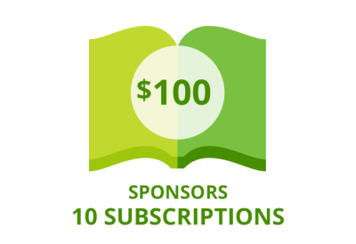 Confirm Your Sponsorship Amount of $100