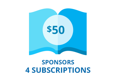 Confirm Your Sponsorship Amount of $50