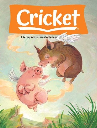 CRICKET Magazine for Kids ages 9-14: Weekend SALE