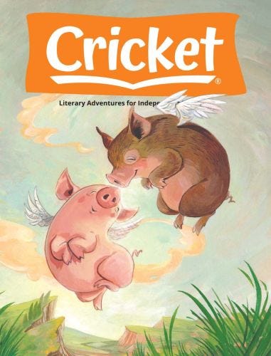 CRICKET Magazine for Kids ages 9-14: Weekend SALE