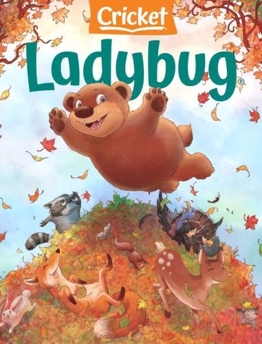 LADYBUG Print Subscription - One Year (reg. $33.95)